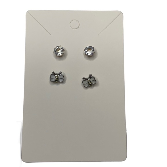 Diamond bee earring set - Picture 1 of 3